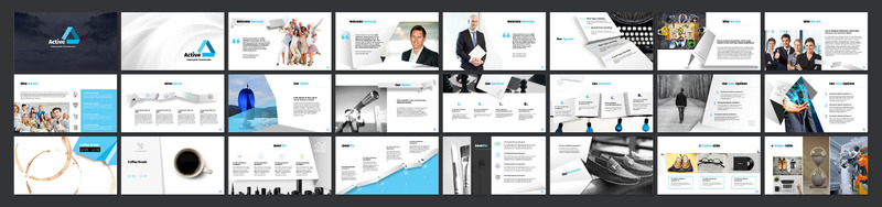 Активний шаблон PowerPoint - Features Image 1