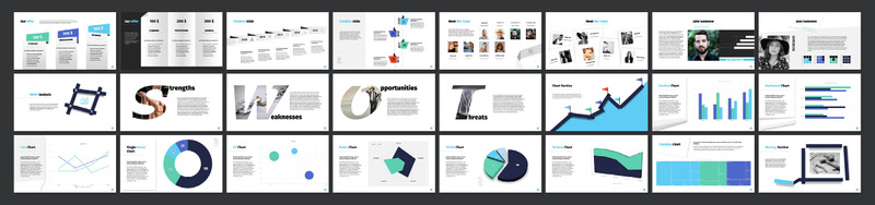 Активний шаблон PowerPoint - Features Image 3