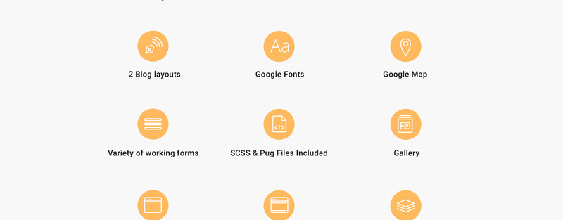 Dynamics - Industrielle mehrseitige HTML5-Website-Vorlage - Eigenschaften Bild 5