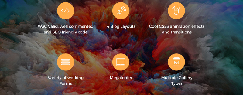 Morgan - Artist Portfolio Multipage HTML5 - Features Image 4