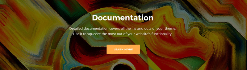 Morgan - Artist Portfolio Multipage HTML5 - Features Image 9