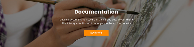 Brittany Pierce - Artist Portfolio Multipage HTML5 Website Template - Features Image 9