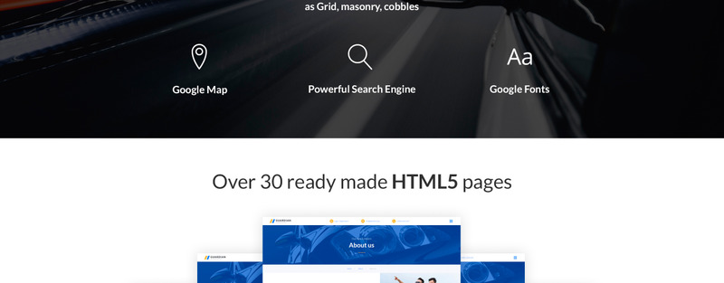 Guardian - Responsive Car Rental Company Çok Sayfalı HTML Web Sitesi Şablonu - Features Image 5