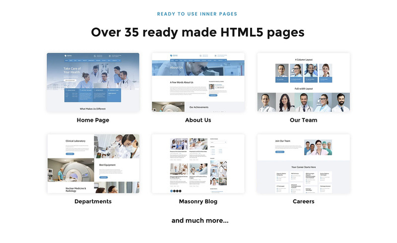 Medina - Modelo de site HTML de várias páginas do Centro de diagnóstico - Features Image 3